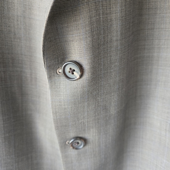 Lauren Ralph Lauren Sports Coat Men 52R Gray Black 100% Wool 2button Pinstripe - Picture 5 of 15